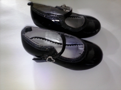 Black Dress Shoes With heart